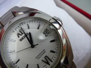 Seiko - Luxury Perpetual Calendar With Sapphire Cristal - 8F32-0019 / SLL001P1 - Heren - 2011-heden