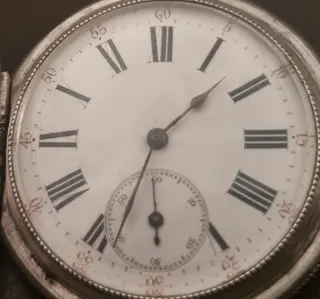 suizo reloj de bolsillo de plata suizo - pocket watchNORESERVE PRICE - Heren - 1850-1900