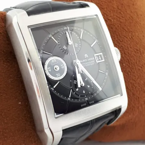 Maurice Lacroix - Pontos Rectangular Chronograph - PT6187 - Heren - 2011-heden