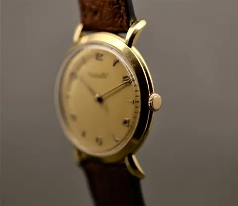 IWC - vintage fancy lugs 18k gold - Heren - 1950-1959