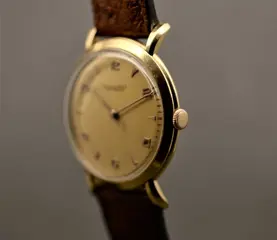 IWC - vintage fancy lugs 18k gold - Heren - 1950-1959