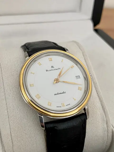 Blancpain - Villeret 18 K Gold Bezel - Reference 0095-1318 - Unisex - 2000-2010
