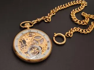 Sandoz - Orologio da Taschino "Sandoz " Swiss Made Scheletrato Nuovo-NOS - Heren - 1980-1989