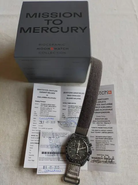 Swatch - Omega Moonswatch Mission to Mercury - S033A100 - Unisex - 2011-heden