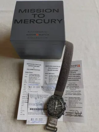 Swatch - Omega Moonswatch Mission to Mercury - S033A100 - Unisex - 2011-heden