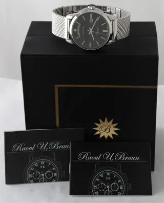 Raoul U. Braun - Swiss Signature - Day Date Automatic - Sellita SW240 - Ref. No: RUB05-240-01SM-s - Heren - 2022