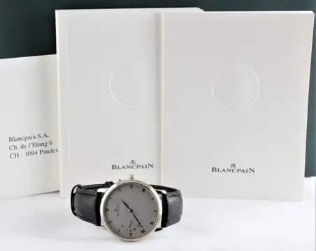 Blancpain - Villeret Ultraplate - 750 Solid White Gold - Full Set! - Ref. No: 4040-1542-55 - Heren - 2011-heden