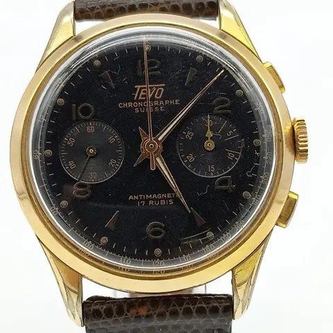 Tevo - Chronographe Suisse Landeron 48 - Heren - 1950-1959