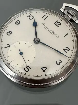 IWC - Steel Pocket watch cal. 67 - Heren - 1901-1949
