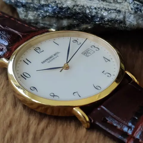 Raymond Weil - Classic '' 14kt GP - Swiss 5511-1 - Heren - 1990-1999