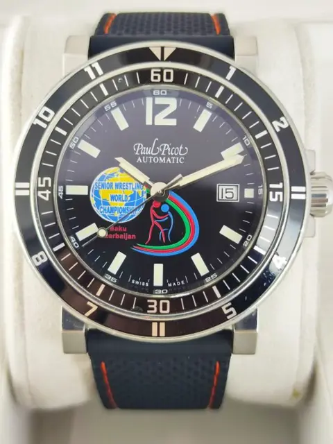 Paul Picot - Yachtman Automatic Limited Edition Azerbaycan - - 0951.S - Heren - 2000-2010