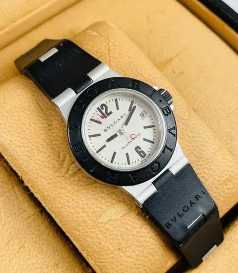 Bulgari - Diagono Aluminum AL29A - L10004 - NO RESERVE PRICE - Dames - 2000-2010