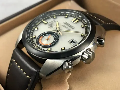 Seiko - Astron Dual Time Solar Titan - SBXY005 "NO RESERVE PRICE" - Heren - 2011-heden