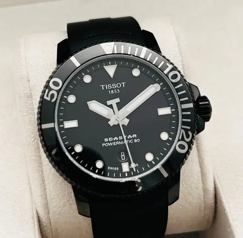 Tissot - Seastar 1000 Powermatic 80 Black PVD - T120407 - Heren - 2011-heden