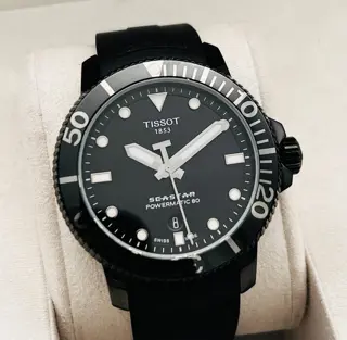 Tissot - Seastar 1000 Powermatic 80 Black PVD - T120407 - Heren - 2011-heden