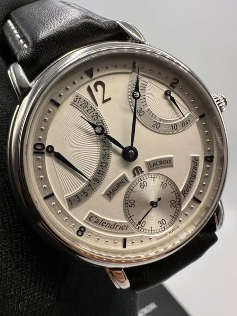 Maurice Lacroix - Masterpiece Calendrier Retrograde - "NO RESERVE PRICE" - MP7068 - Heren - 2000-2010