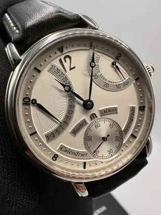 Maurice Lacroix - Masterpiece Calendrier Retrograde - "NO RESERVE PRICE" - MP7068 - Heren - 2000-2010