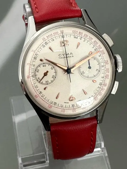 Cyma - Tavannes Chronograph - Heren - 1950-1959
