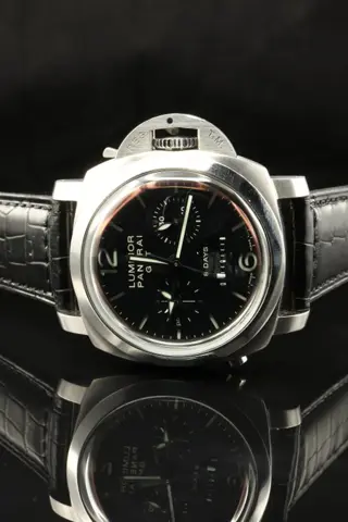 Panerai - Luminor 1950 8 Days Monopulsante GMT - PAM275 - Heren - 1990-1999