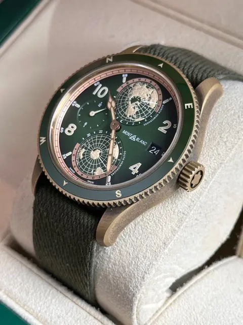 Montblanc - 1858 Geosphere Bronze Limited Edition - 119909 - Heren - 2011-heden