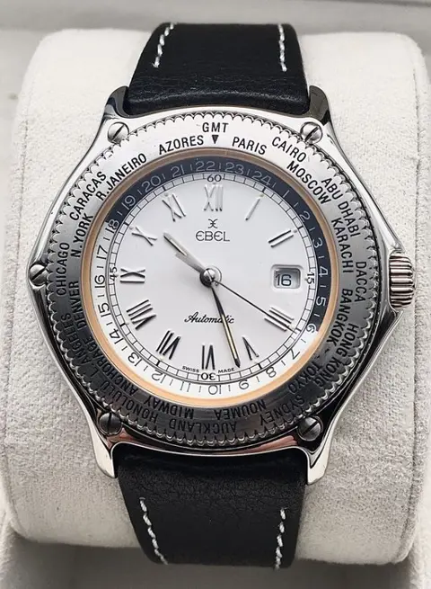 Ebel - Voyager Automatic World Time - 9124913 - Heren - 2000-2010