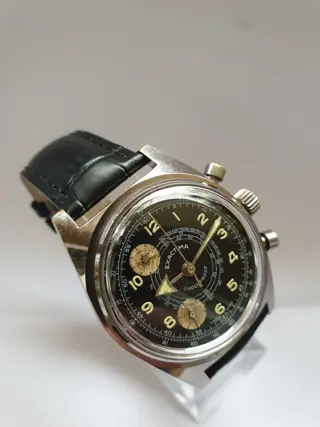 Exactima Swiss - Chrono Stop and Go - "NO RESERVE PRICE" - Heren - 1960-1969