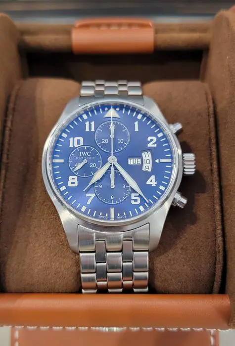IWC - S.steel Automatic IWC Flieger Chronograph Le Petit Prince - IW3777-06 - Heren - 2011-heden
