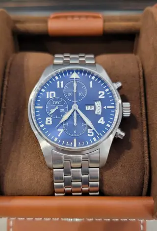 IWC - S.steel Automatic IWC Flieger Chronograph Le Petit Prince - IW3777-06 - Heren - 2011-heden