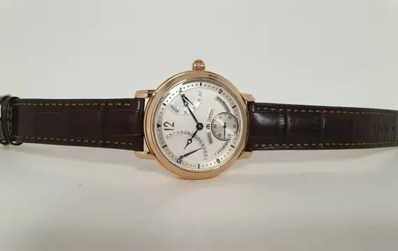Maurice Lacroix - Masterpiece Calendrier Retrograde Power Reserve 18K - MP7068-PG101-190 - Heren - 2011-heden