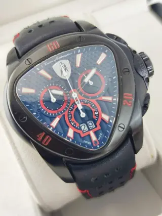 Tonino Lamborghini - Lamborghini Chronograph Spyder Black - RL6D003 - Heren - 2011-heden