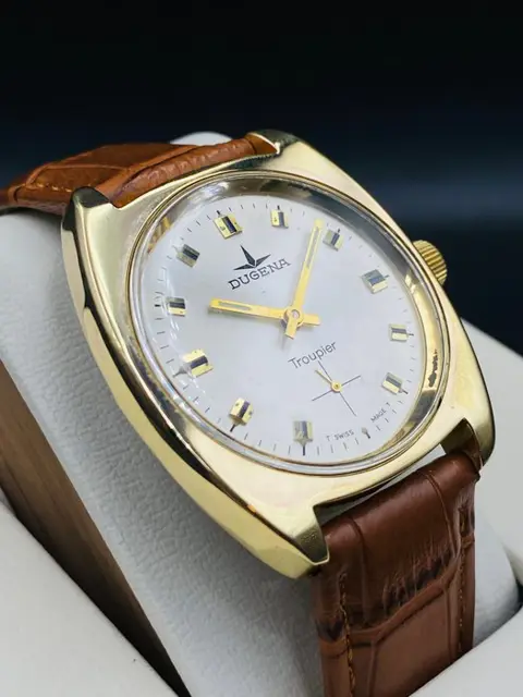 Dugena Swiss - Troupier Subsecond - 114.287 - Heren - 1970-1979
