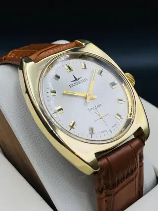 Dugena Swiss - Troupier Subsecond - 114.287 - Heren - 1970-1979