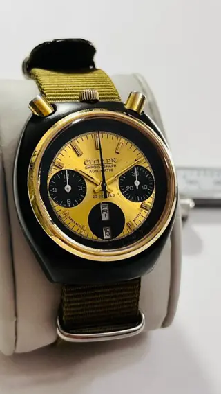 Citizen - Bulhead-Panda-Flyback-No Reserve Price - Automatic-Chronograph - Heren - 1970-1979