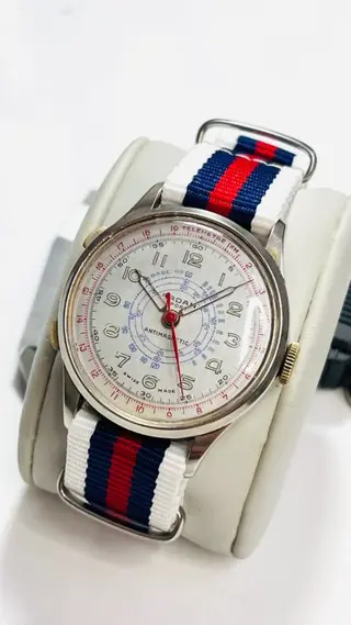 ARDAN - Chrono Stop, Telemeter,JUMBO - Extranew leather cord - Heren - 1950-1959