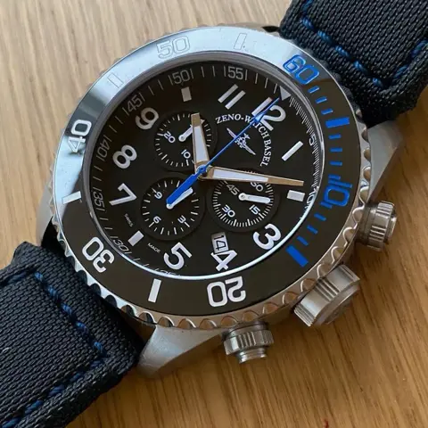 Zeno-Watch Basel - Diver Chronograph 20 atm - 6492 - Heren - 2011-heden