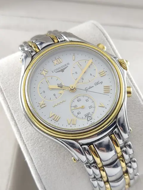 Longines - Golden Wing Chronograph - L3.610.5 - Heren - 1990-1999