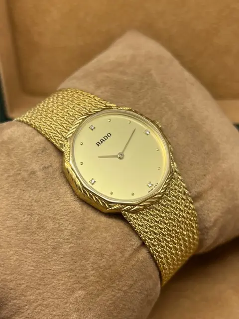 Rado - Slim Unisex Wristwatch - 36130918 - Dames - 1980-1989