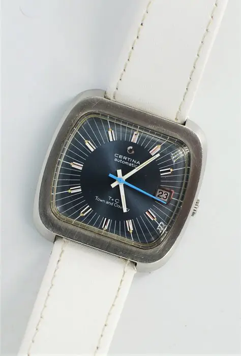 Certina - Town & Country Automatic, All Steel, serviced - Heren - 1970-1979