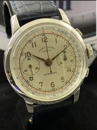 Favre-Leuba - Cronographe Suisse Landeron 48 - Unisex - 1950-1959