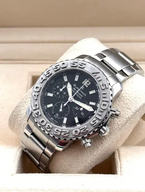 Blancpain - Air Command Flyback Triology Collection - 2285F-1130-64BDS - Heren - 2000-2010