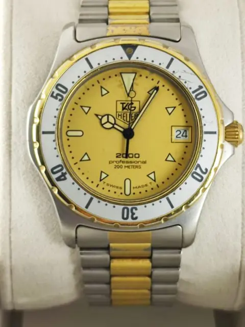 TAG Heuer - NO RESERVE PRİCE - 2000 Series Professional 200 Meters Diver's - 974.006 - Heren - 1980-1989