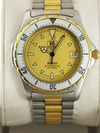 TAG Heuer - NO RESERVE PRİCE - 2000 Series Professional 200 Meters Diver's - 974.006 - Heren - 1980-1989