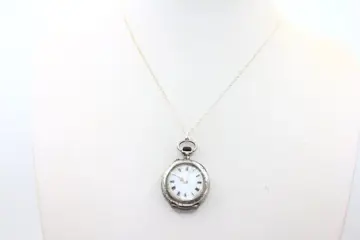 Orologio taschino collo in argento e oro fine 1800 - NO RESERVE PRICE - Dames - 1850-1900
