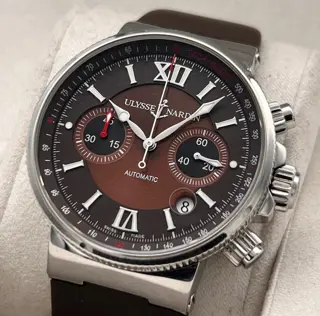 Ulysse Nardin - Maxi Marine Chronograph - 353-66 - Heren - 2000-2010