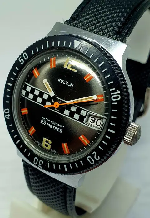 Kelton - Vintage Jumbo Rally Diver - Heren - 1970-1979
