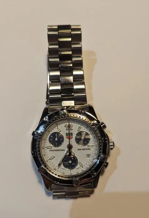 TAG Heuer - Professional 200 m Rattrapante Chronograph (Split Second 1/10) - CK1111 - Heren - 1990-1999