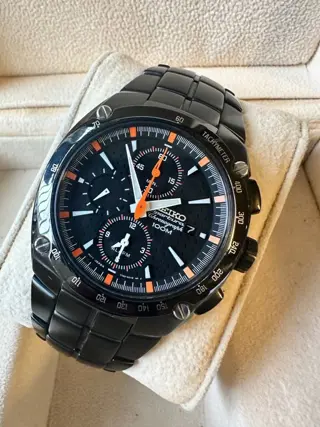 Seiko - Sportura Chronograph - SNA595P1 - Heren - 2011-heden
