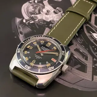 Cauny - Submerine Diver Date - 270-68172 - Heren - 1970-1979