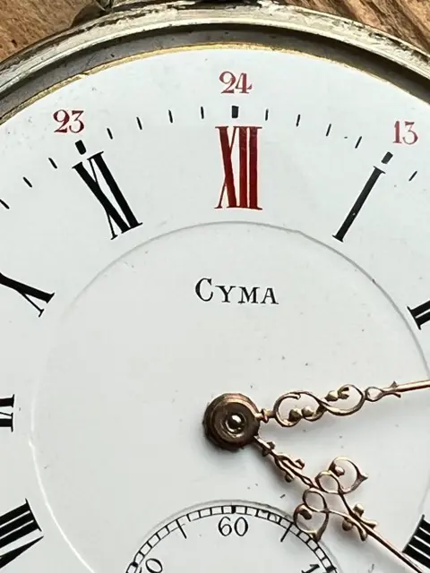 Cyma - Antiek zilveren herenzakhorloge - NO RESERVE PRICE - Heren - 1901-1949