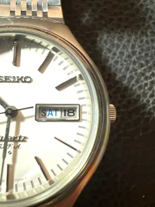 Seiko - VFA White Dial - 3823-7001 - Unisex - 1970-1979